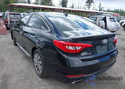 2016 Hyundai Sonata Sport из США, поврежденный, VIN 5NPE34AF0GH391221